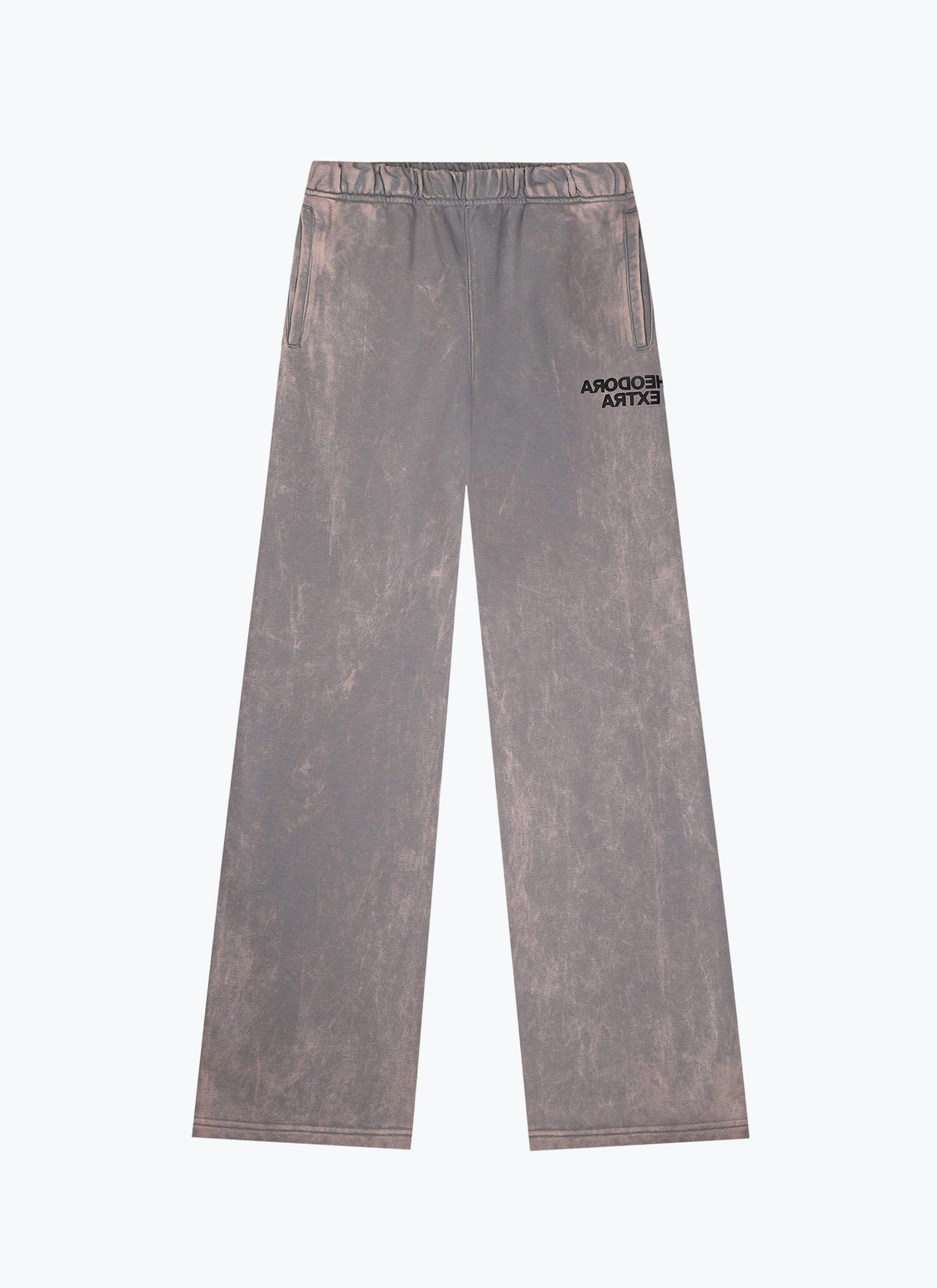 Grey Washed Pants