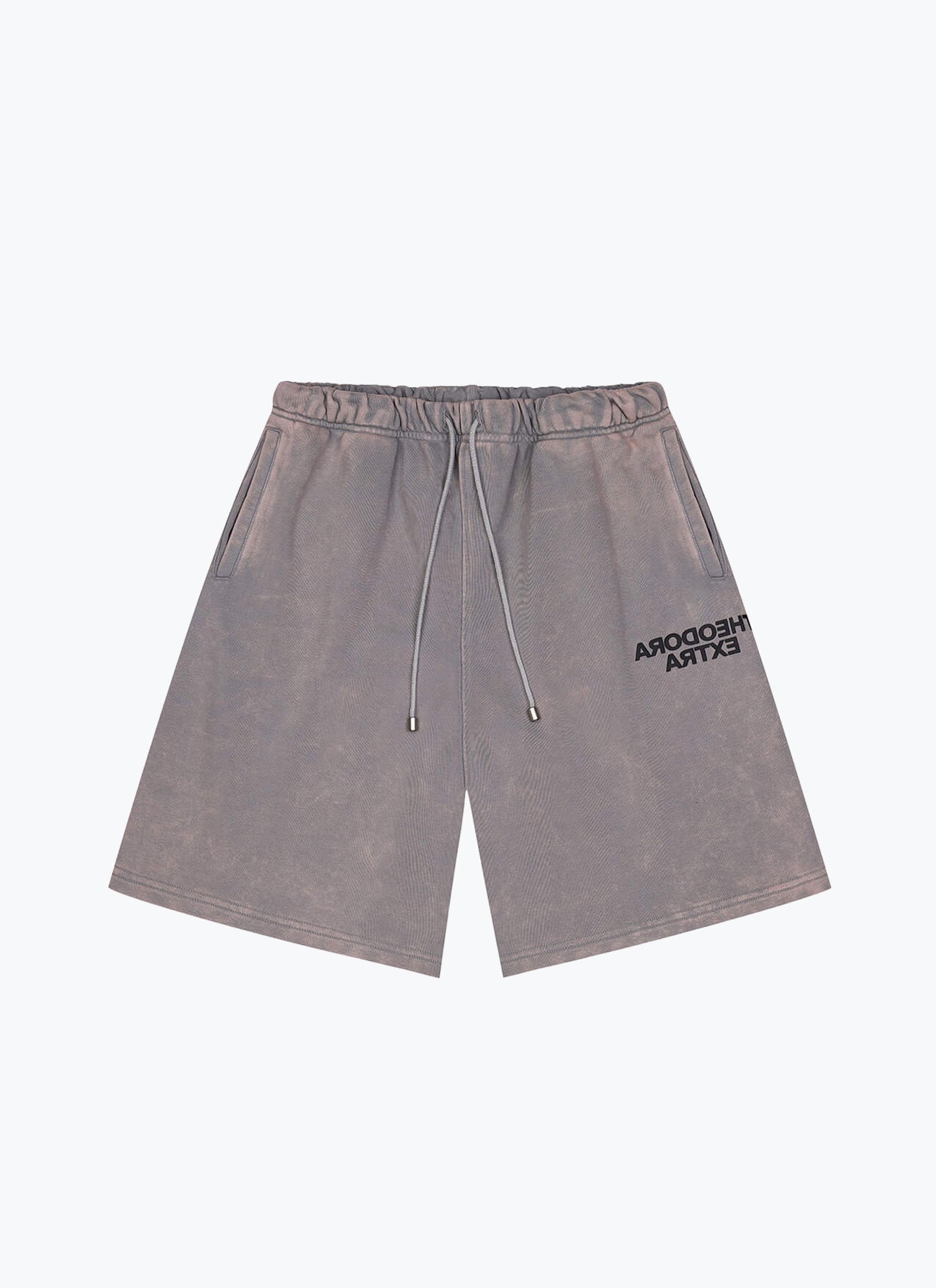 Grey Washed Shorts
