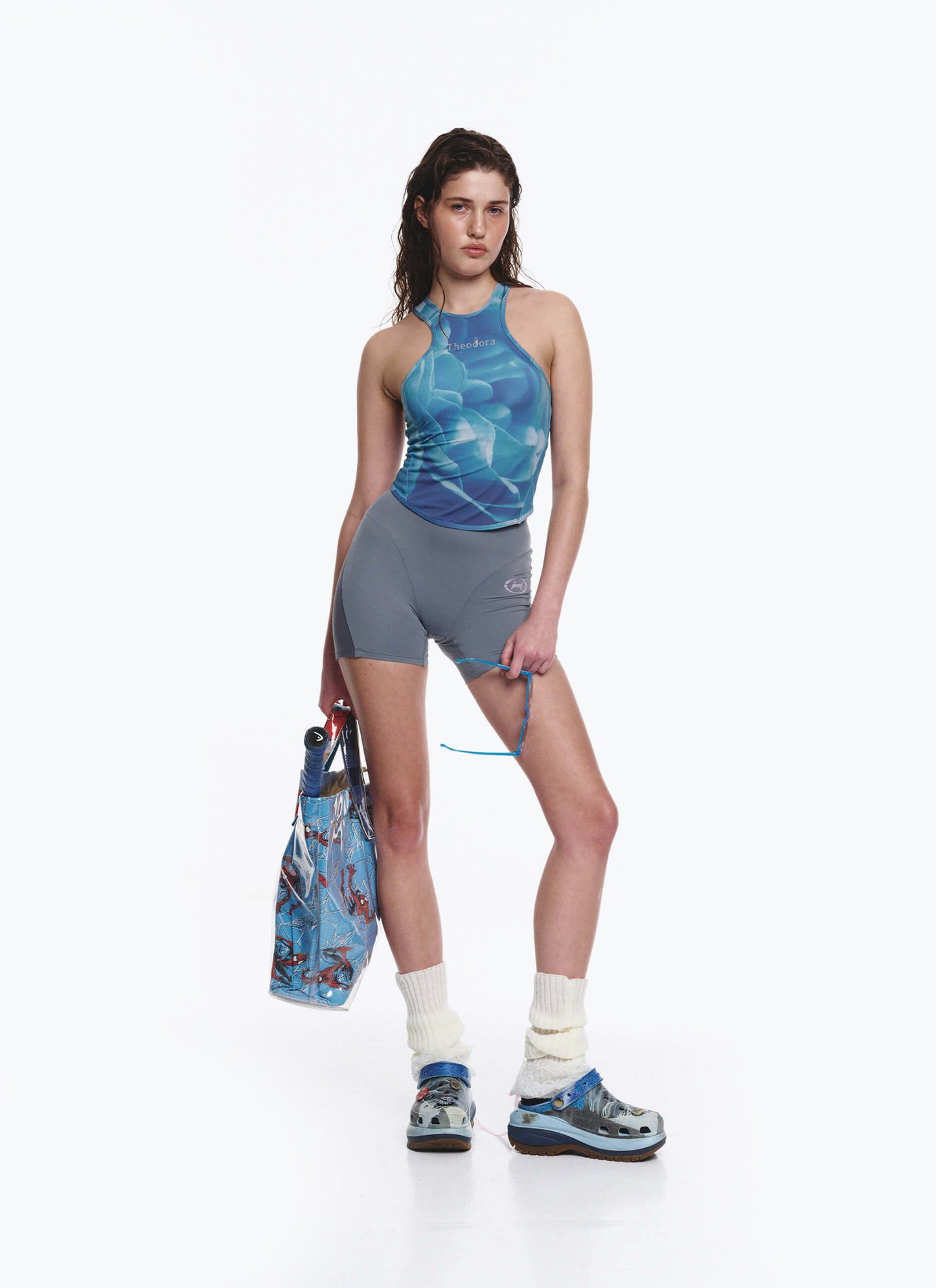 Storm Grey Bike Shorts