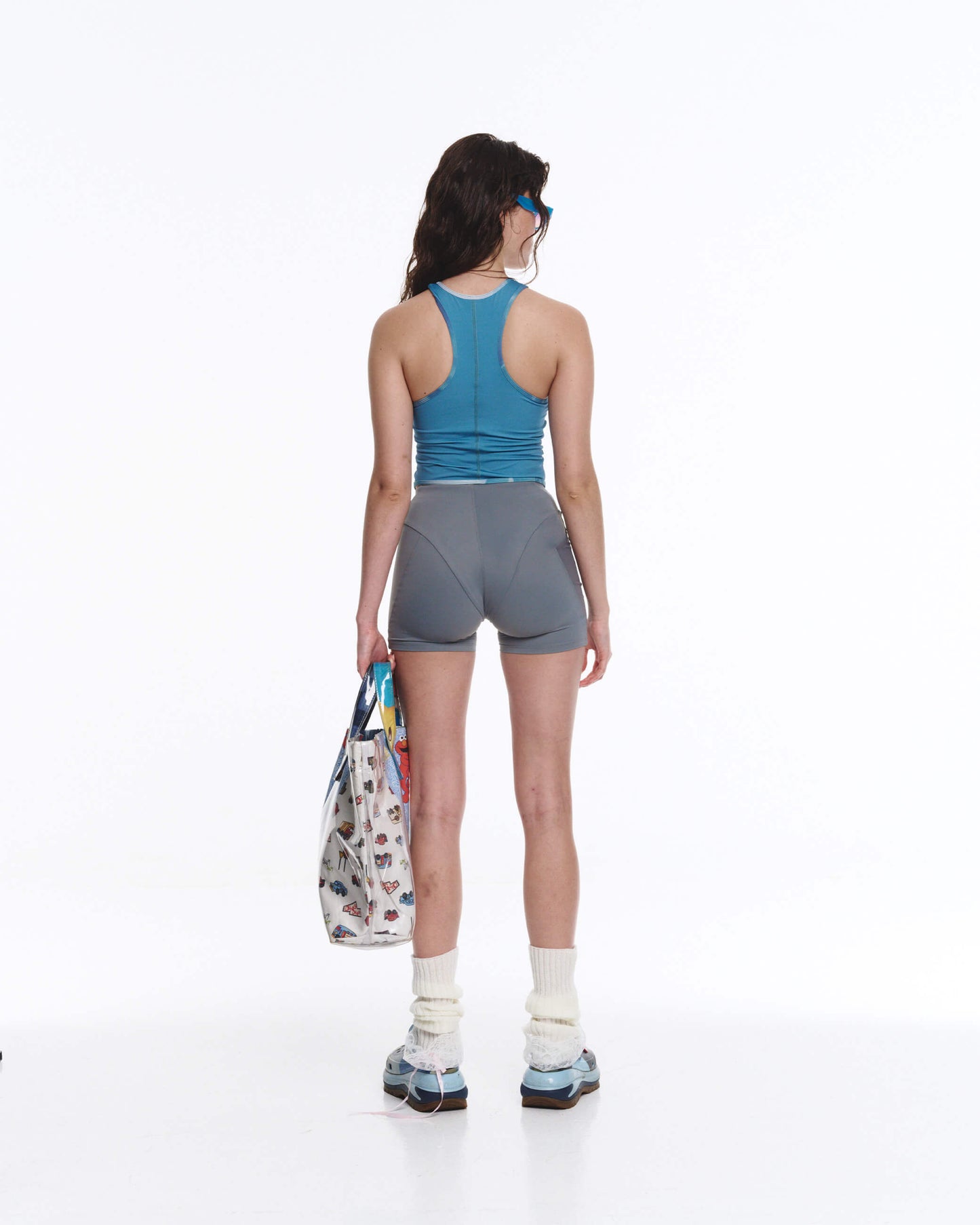 Storm Grey Bike Shorts